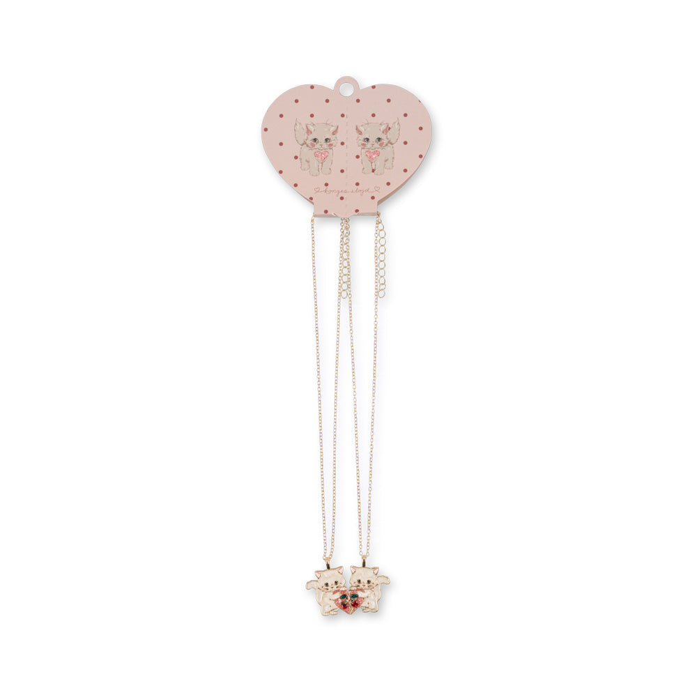 Konges Slojd Kitty Bestie Necklace Gold - front view