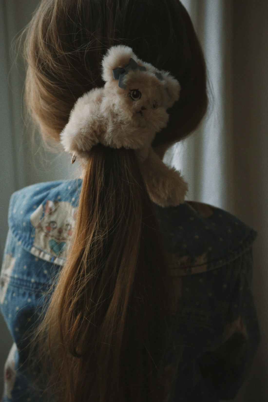 Konges Slojd Kitty Furry Hair Elastic - product view 2