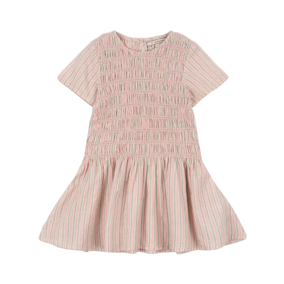 Konges Slojd Luli Dress Blush Stripe