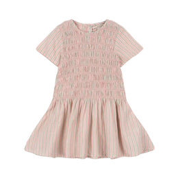 Konges Slojd Luli Dress Blush Stripe