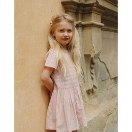 Konges Slojd Luli Dress Blush Stripe