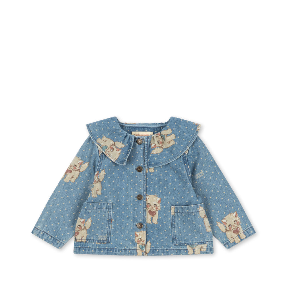 Konges Slojd Magot Collar Jacket GOTS Ciao Miao - front product view
