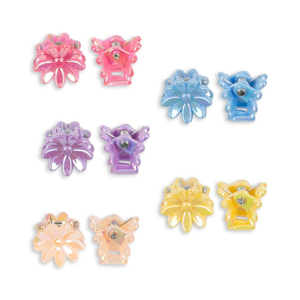 Konges Slojd Mini Flower Hair Claws in Assorted Pastel Colors