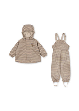 Konges Slojd Rainy Palme Dog Set Stripe La Mer