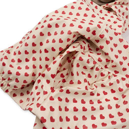Konges Slojd Rainy Palme Set Coeur Rouge
