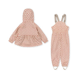 Konges Slojd Rainy Palme Set Coeur Rouge