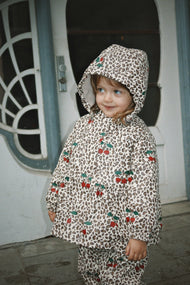 Konges Slojd Rainy Palme Set Leo Cerise