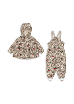 Konges Slojd Rainy Palme Set Leo Cerise