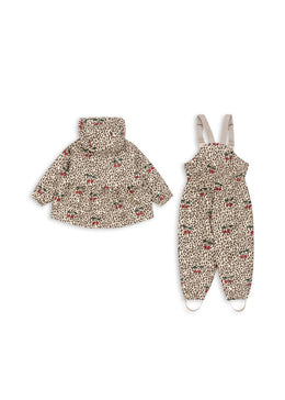 Konges Slojd Rainy Palme Set Leo Cerise