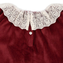 Konges Slojd Venola Romper Red Dahlia