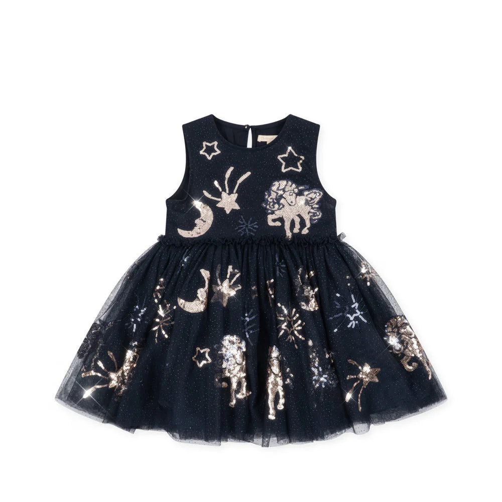 Konges Slojd Yvonne Dress Sognante KS106332 P20038 - Front View