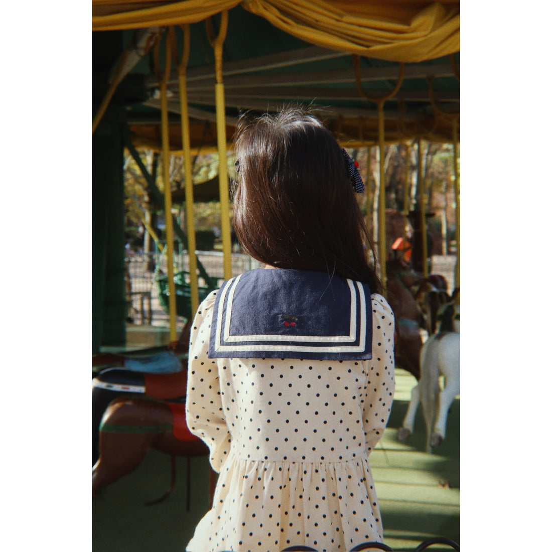 Konges Slojd Magot Collar Jacket GOTS Ciao Miao - lifestyle view 7