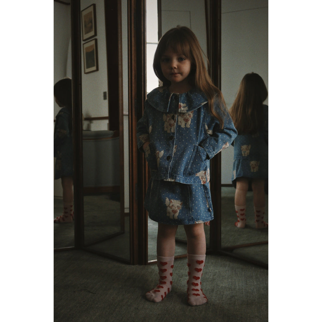 Konges Slojd Magot Skirt GOTS Ciao Miao - lifestyle view 2
