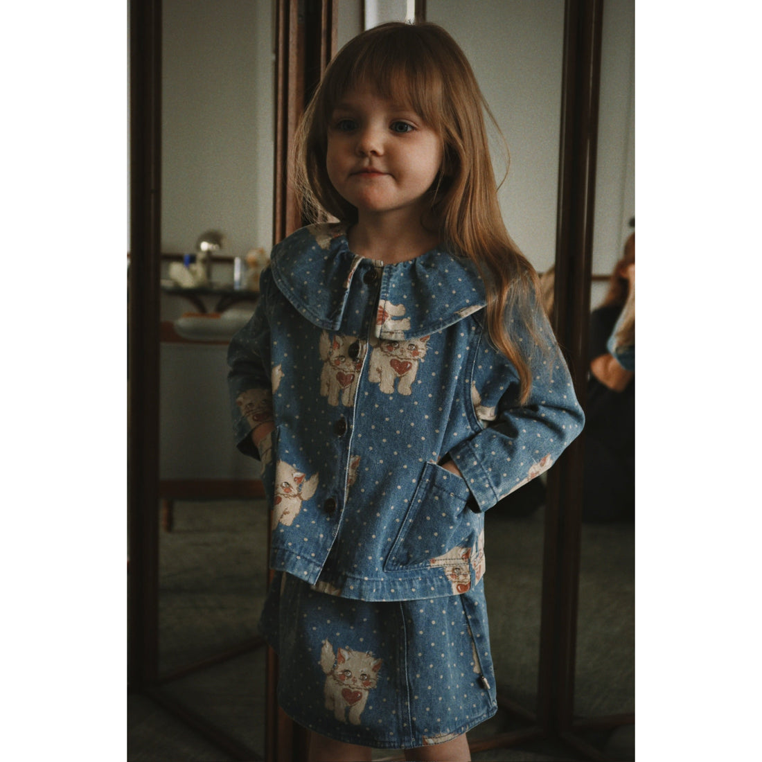 Konges Slojd Magot Skirt GOTS Ciao Miao - lifestyle view 4