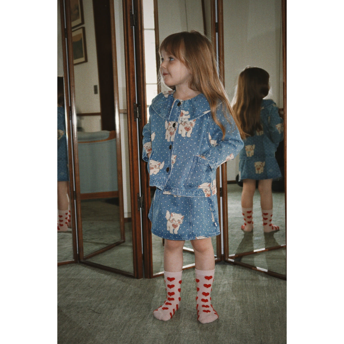 Konges Slojd Magot Skirt GOTS Ciao Miao - lifestyle view 5