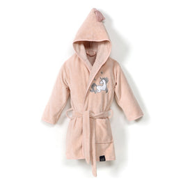 La Millou Bathrobe Bamboo Soft Powder Pink Unicorn Sugar Bebe Large