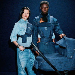 Cybex Coya Carrier Rebellious Luxury Denim Blue