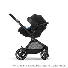 Cybex Eos 5-In-1 Travel System Stroller + Lightweight Aton 2 Infant Car Seat With Sensor Safe