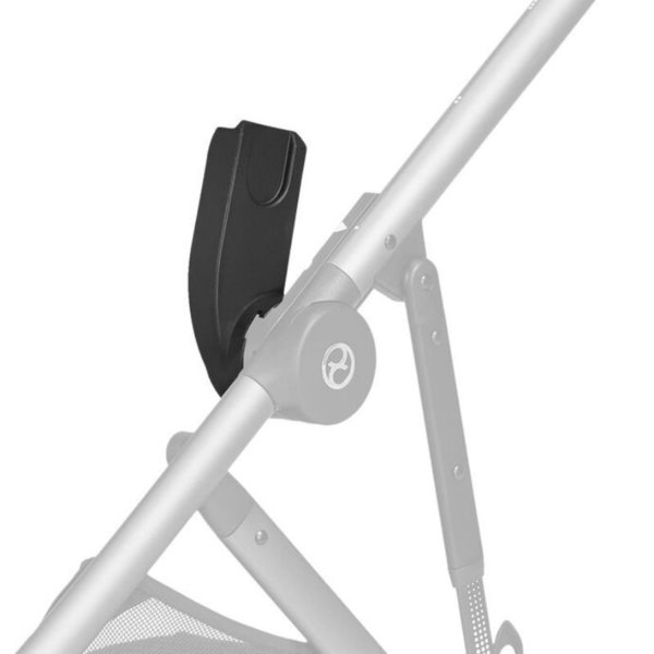 Lifestyle image of the Cybex Gazelle S Adapter Black for stroller system.