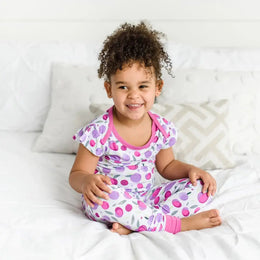 Little Sleepies Bamboo Pajama Set Plum