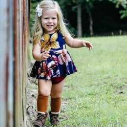 Little Stocking Co. Knee High Socks Almond