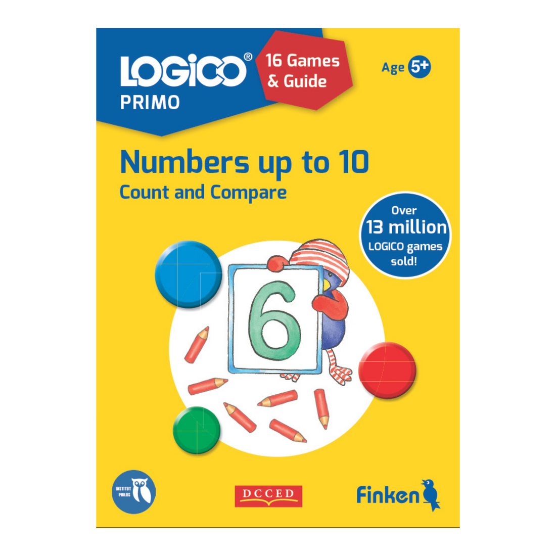 LOGICO PRIMO Numbers Up to 10 English learning-card pack