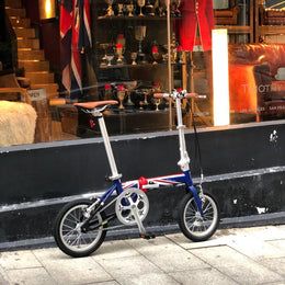 London Taxi Folding 14-Inch Aluminum Lightweight Bicycle