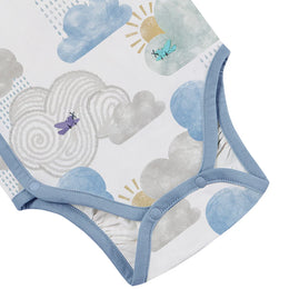 Nest Designs Long Sleeve Kimono Onesie Fluffy Puffs