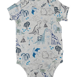 Loulou Lollipop Baby Bodysuit Dinosaurs