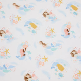 Loulou Lollipop Fitted Crib Sheet in Muslin