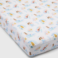 Loulou Lollipop Fitted Crib Sheet in Muslin