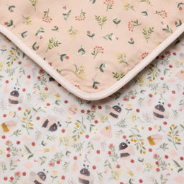 Loulou Lollipop Quilt Blanket in Muslin