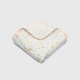 Loulou Lollipop Quilt Blanket in Muslin