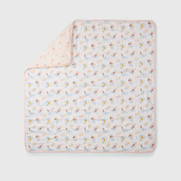 Loulou Lollipop Quilt Blanket in Muslin