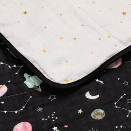 Loulou Lollipop Quilt Blanket in Muslin