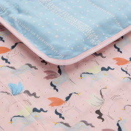 Loulou Lollipop Quilt Blanket in Muslin
