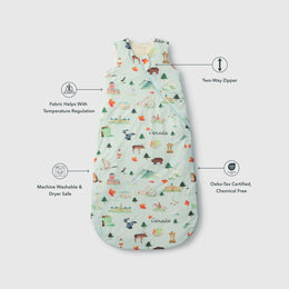 Loulou Lollipop Baby Sleep Bag 1.0 TOG in TENCEL™ Lyocell - Canada
