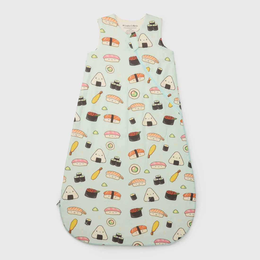 Loulou Lollipop Baby Sleep Bag 1.0 TOG in TENCEL™ Lyocell - Sushi — front product view.