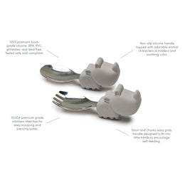 Loulou Lollipop Spoon & Fork Learning Set