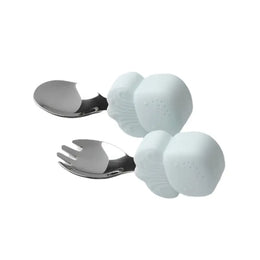 Loulou Lollipop Born To Be Wild Learning Spoon/Fork Set