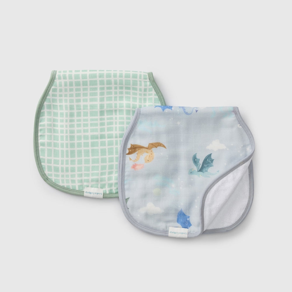 Loulou Lollipop Burp Cloth Set