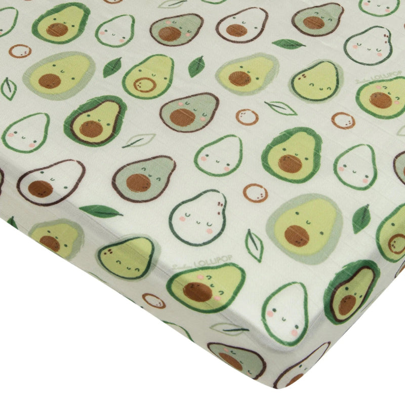 Loulou Lollipop Fitted Crib Sheet