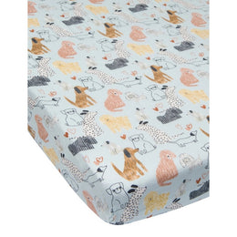 Loulou Lollipop Fitted Crib Sheet