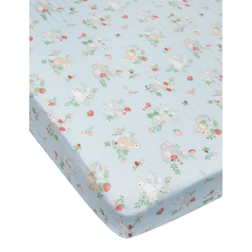 Loulou Lollipop Fitted Crib Sheet