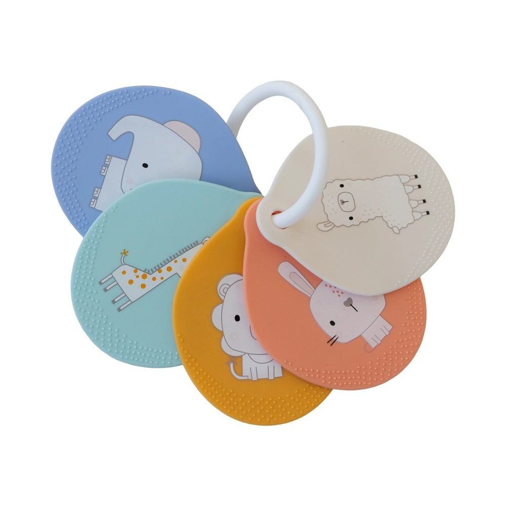 LOULOU LOLLIPOP Loulou Lollipop Flashcards ring-bound circular cards with animal illustrations img 1/9