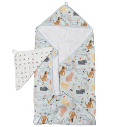 Loulou Lollipop Hooded Towel Set