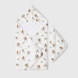 Loulou Lollipop Hooded Towel Set
