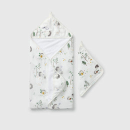 Loulou Lollipop Hooded Towel Set
