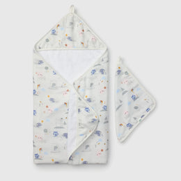 Loulou Lollipop Hooded Towel Set