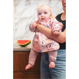 Loulou Lollipop Long Sleeve Waterproof Bib